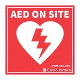 AED on site sign